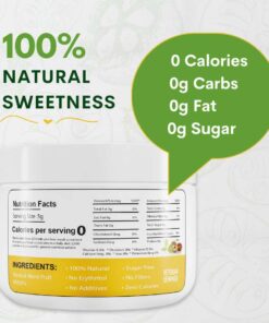 Monk Fruit & Stevia Sweetener