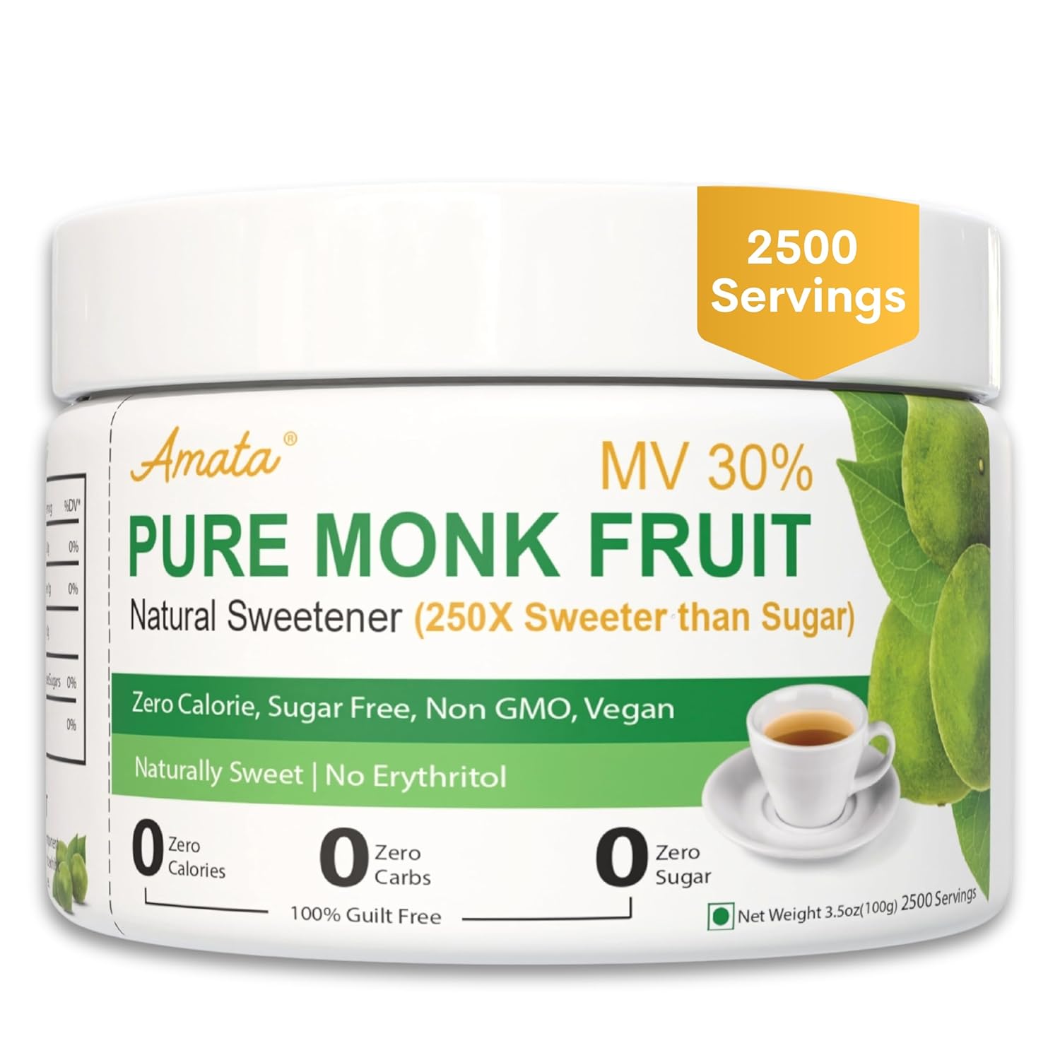Pure Monk Fruit Sweetener